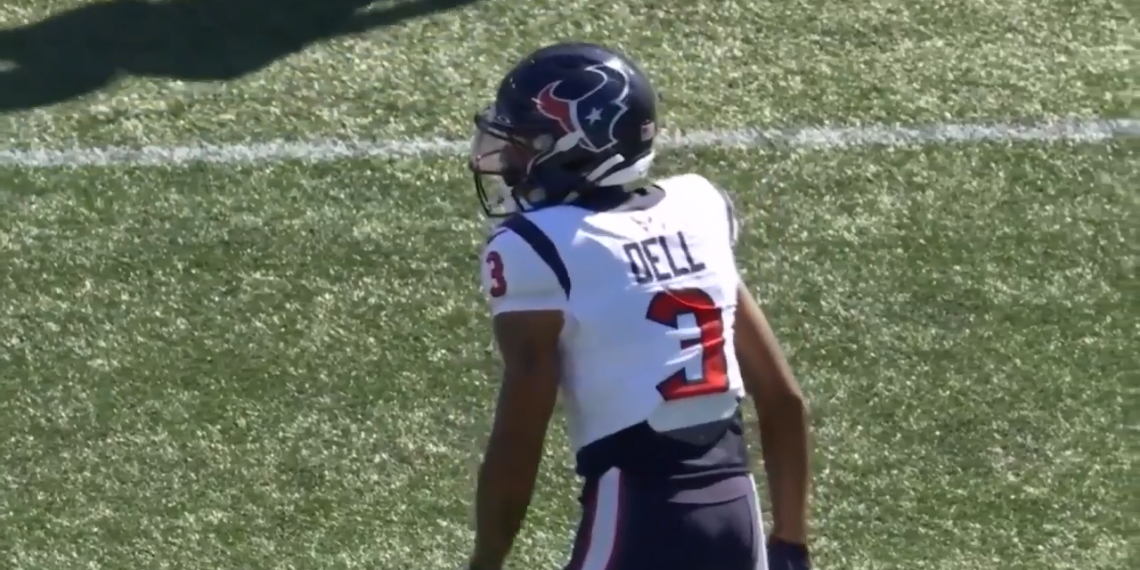 Texans WR Tank Dell shot in Florida, sustains minor wound, team says
